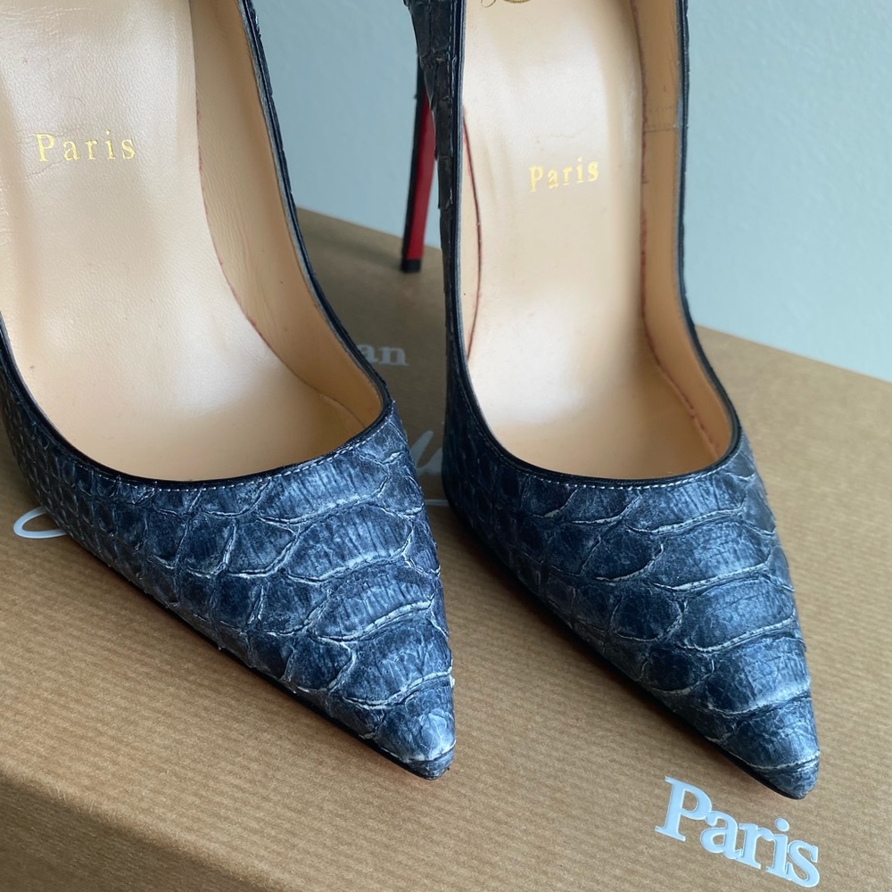 Christian Louboutin So Kate Python - image 6